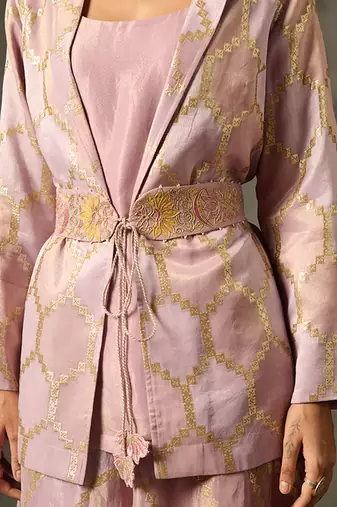 Bahar co-ord set - purple