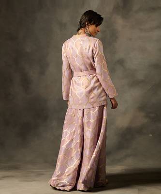 Bahar co-ord set - purple 4