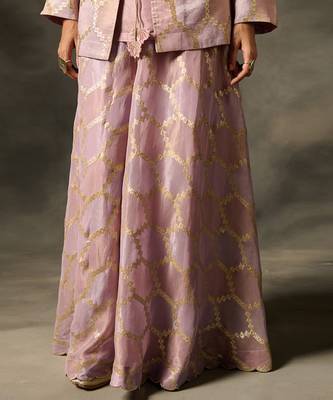 Bahar co-ord set - purple 5