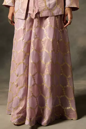 Bahar co-ord set - purple
