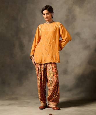 Shai co-ord set - orange 3