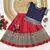 Baby Girls South Indian Rani Pink and Blue Pattu Pavadai Lehenga Choli Set for Kids