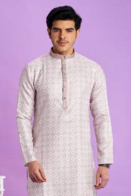 dark pink  digital print  on semi cotton straight kurta churidar without lining fabric 3