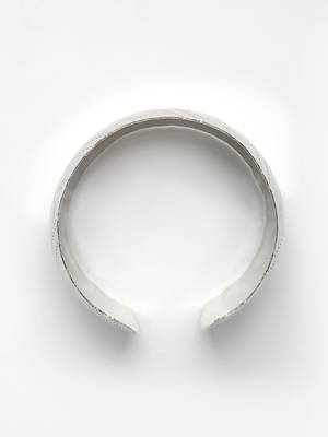  women's silver-plated self-design cuff bracelet 2