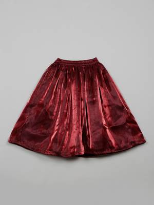 Saka designs gold maroon combo lehanga with sequence work choli for girls 2 pcs set (6 months to 5 years) 4