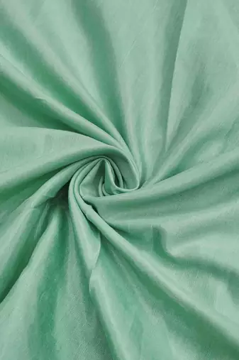 Mint Roman Cotton silk blend Handwork Unstitched Dress Material
