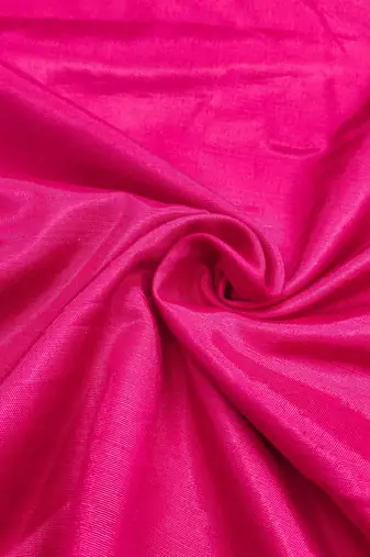 Magenta Premium Roman silk blend Handwork Unstitched Dress Material