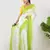 Aakar green mul cotton saree with unstitched blouse piece