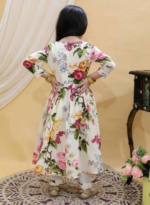 Designer Heavy Fox Georgette Gown With Digital Print work Ready To Wear 3