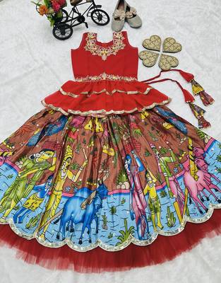 DESIGNER KEDIYA STYLE LAHENGA SET FULLY STTICHED READY TO WEAR 3