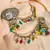 Enchanting ethnic charm: handcrafted bohobahubali earring set