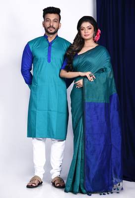 Kaho na pyar hain- kurta & saree couple set 1