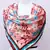 women's stylish square satin trendy digital printed fashion head neck scarf stole wrap hijab dupatta