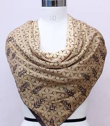 women's stylish square satin trendy digital printed fashion head neck scarf stole wrap hijab dupatta