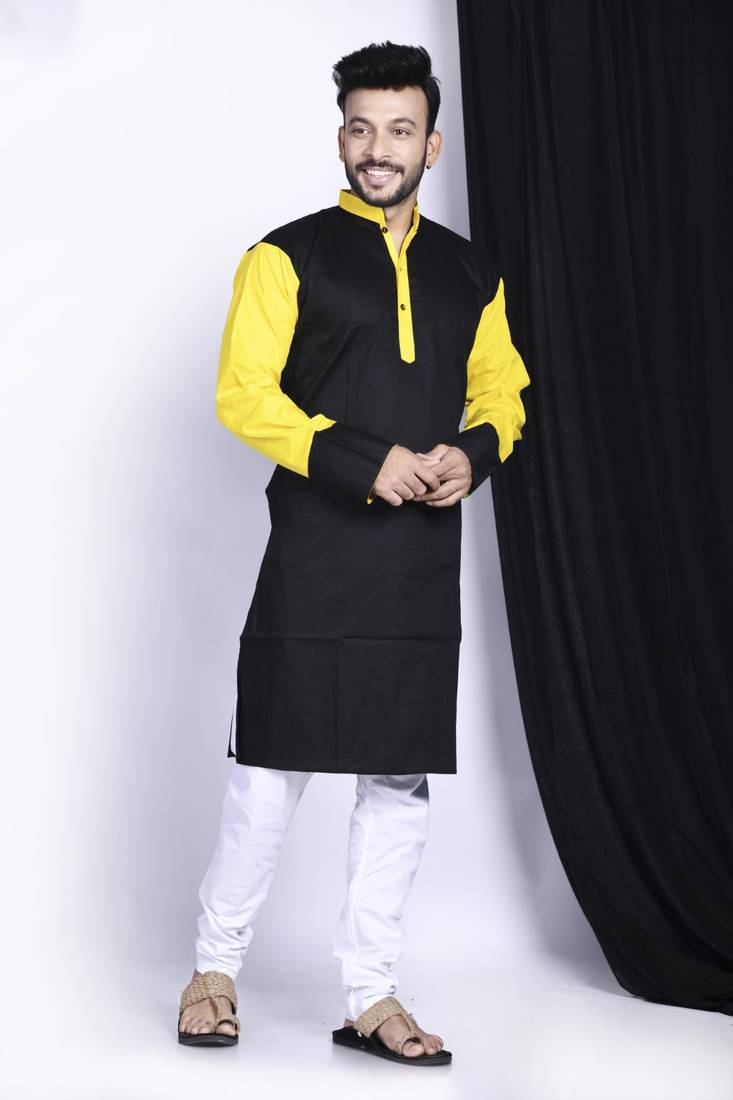 Tum bin- kurta & saree couple set