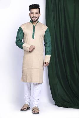 Kothay khuji tare- kurta & saree couple set 5