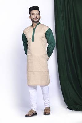 Kothay khuji tare- kurta & saree couple set 6