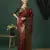 Maroon banarasi silk wevon jari heavy and ethnic partywear saree