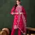 Pink beautiful roman silk fabric chikankari embroidery work festive wear salwar kameez