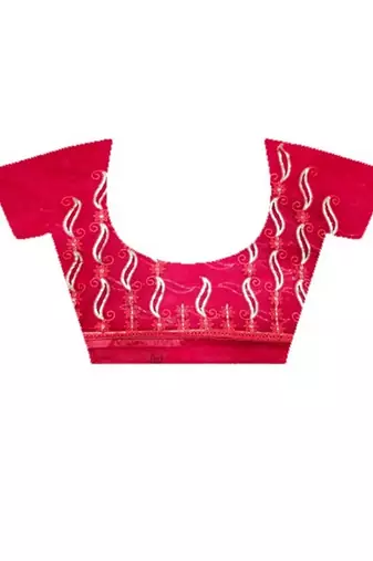 Red girlie butterfly net c stylish resham embroidered partywear saree