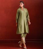 Olive green coord set