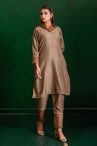 Brown And  green 2-in-1 styler set