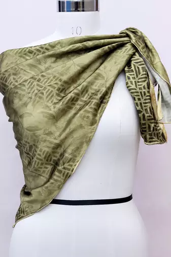 women's stylish square satin trendy digital printed fashion head neck scarf stole wrap hijab dupatta