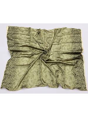 women's stylish square satin trendy digital printed fashion head neck scarf stole wrap hijab dupatta 4