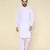 Men's white pure cotton kurta