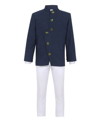 Suiting fabric  for bandgala and light poplin  fabric for shirt and pant 1