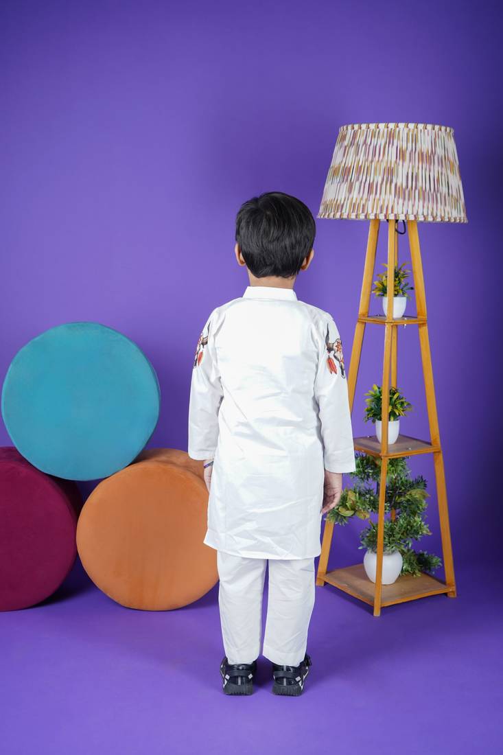 Bull printed kurta pant