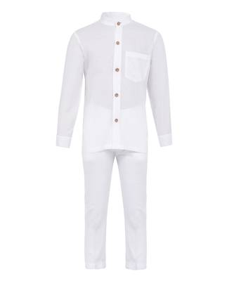 Suiting fabric  for bandgala and light poplin  fabric for shirt and pant 3
