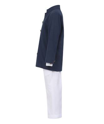 Suiting fabric  for bandgala and light poplin  fabric for shirt and pant 5