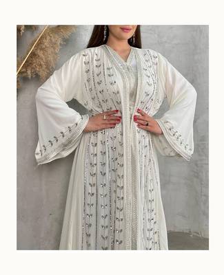 Sale Dress Moroccan Dubai Kaftan Wedding Bridesmaid African Abaya Gown Women Dress 294 3