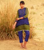 Blue Printed co-ord set