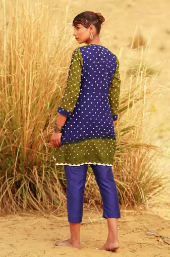 Blue Printed co-ord set