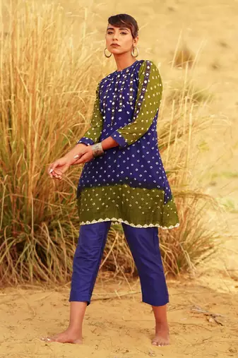 Blue Printed co-ord set