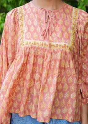Peach Yellow Top 3