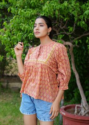 Peach Yellow Top 5