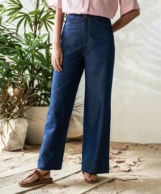 Onyx blue denim pants 1