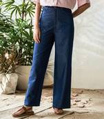Onyx blue denim pants