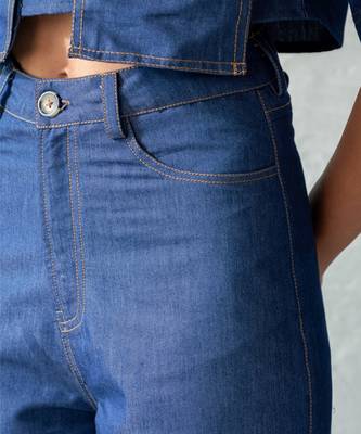 Onyx blue denim pants 3
