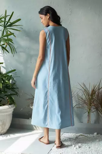 Mist wash dress