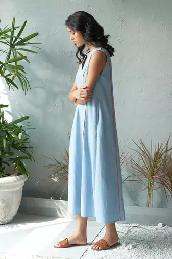 Mist wash dress
