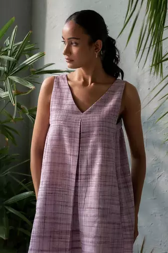 Concord grape dress