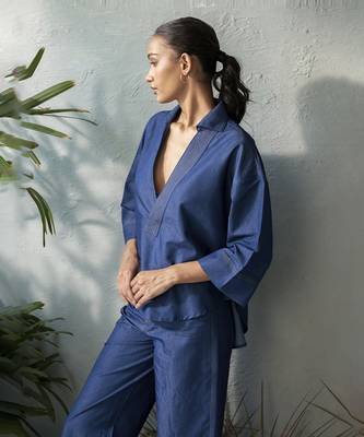 Inkwell denim top 2