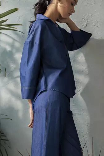 Inkwell denim top