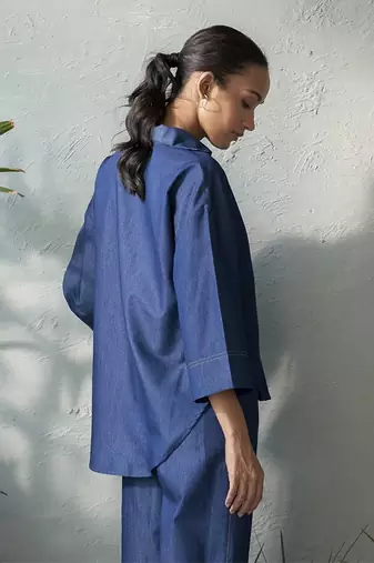 Inkwell denim top