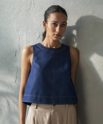 Twilight denim top 1