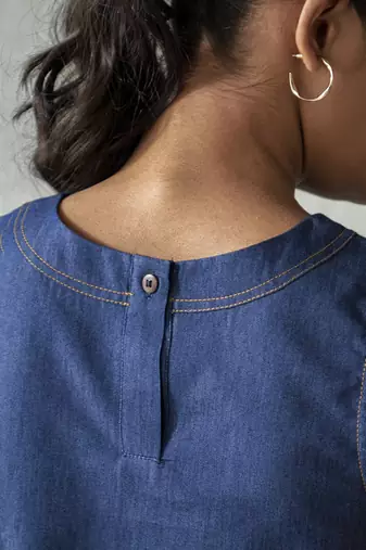 Twilight denim top